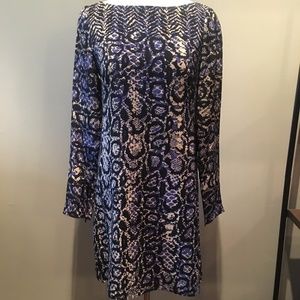 Tibi snake print dress